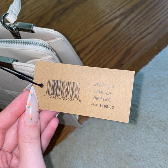 STEVE MADDEN vanilla bmateo tote crossbody bag TIKTOK viral NWT - Picture 5 of 8